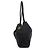 Gucci Borsa a tracolla con coulisse in tela GG nera 90640 - vista 2