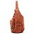 Marc by Marc Jacobs Borsa a tracolla multi-tasche in pelle marrone - vista 2