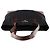 Prada Borsa Tote in Nylon Nero e Marrone Effetto Coccodrillo - vista 4