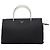 Prada Borsa Tote Tessuto Metal Nylon Navy