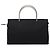 Prada Borsa Tote Tessuto Metal Nylon Navy - vista 3
