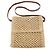 Miu Miu Borsa crossbody in rafia intrecciata Campaign 1994