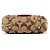 Coach 12466 Borsa Tote Hamptons in Python Beige Burgundy - vista 4