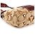 Coach 12466 Borsa Tote Hamptons in Python Beige Burgundy - vista 7