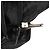 Prada Borsa Tote in nylon Tessuto nera con manici in metallo - vista 11