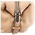 Marc by Marc Jacobs Borsa Bowling 2-Way Classic Q in pelle beige - vista 7