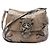 Coach Borsa a tracolla Soho in pelle embossed effetto serpente marrone