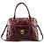 Marc Jacobs Borsa 2-Way con tasca in pelle bordeaux