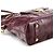 Marc Jacobs Borsa 2-Way con tasca in pelle bordeaux - vista 10