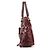 Marc Jacobs Borsa 2-Way con tasca in pelle bordeaux - vista 2