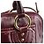 Marc Jacobs Borsa 2-Way con tasca in pelle bordeaux - vista 7