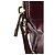 Marc Jacobs Borsa 2-Way con tasca in pelle bordeaux - vista 9
