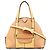 Marc Jacobs Borsa 2-Way Bowery in pelle martellata beige