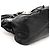 Marc by Marc Jacobs Borsa Tote Classica Q in pelle nera con coulisse - vista 6