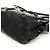 Marc by Marc Jacobs Borsa Tote Classica Q in pelle nera con coulisse - vista 7