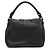 Marc by Marc Jacobs Borsa a tracolla Hobo Classic Q in pelle nera - vista 3