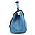 Marc Jacobs Borsa 2-Way in pelle martellata blu - vista 2