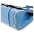 Marc Jacobs Borsa 2-Way in pelle martellata blu - vista 8