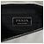 Prada Borsa a tracolla Spring 2000 White Black Vitello Drive - vista 11
