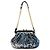Marc Jacobs Picca borsa a spalla Stam con paillettes blu navy