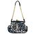 Marc Jacobs Picca borsa a spalla Stam con paillettes blu navy - vista 3