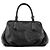 Marc by Marc Jacobs Borsa Bowling 2-Way Classic Q in pelle nera - vista 3