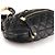 Marc Jacobs Picca borsa a tracolla Little Stam in pelle matelassé nera - vista 7