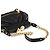 Marc Jacobs Picca borsa a tracolla Little Stam in pelle matelassé nera - vista 9
