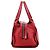 Borsa tote Chloé in pelle rossa - vista 2