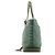 Chloé Borsa Tote in pelle con zip verde smeraldo - vista 2