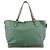 Chloé Borsa Tote in pelle con zip verde smeraldo - vista 3