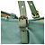 Chloé Borsa Tote in pelle con zip verde smeraldo - vista 6