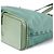 Chloé Borsa Tote in pelle con zip verde smeraldo - vista 9