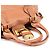 Chloé Borsa a tracolla Paddington in pelle tan - vista 13