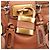 Chloé Borsa a tracolla Paddington in pelle tan - vista 6