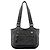 Marc by Marc Jacobs Borsa Tote in pelle nera con tasca frontale