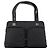 Gucci Borsa Tote Black GG Dual Pocket