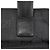 Gucci Borsa Tote Black GG Dual Pocket - vista 8