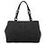 Coach Borsa Tote F14415 Black Signature Turnlock - vista 3