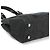 Coach Borsa Tote F14415 Black Signature Turnlock - vista 8