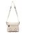 Marc by Marc Jacobs Borsa a tracolla in pelle avorio multi-tasche - vista 2