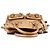 Chloé Borsa Tote Edith in pelle bronzo metallizzato - vista 4