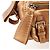 Chloé Borsa Tote Edith in pelle bronzo metallizzato - vista 7