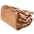 Chloé Borsa Tote Edith in pelle bronzo metallizzato - vista 9