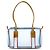 Miu Miu Spring 1999 Blue Mesh Tricolor Mini Boston Bag