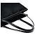 Prada Borsa Tote in pelle Spazzolato embossed nera - vista 11