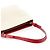 Prada Borsa a tracolla B8889 Beige Red Canapa Tea - vista 10