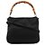 Bamboo Gucci Mini Borsa 2-Way in Raso Nero e Bambù