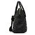 Marc Jacobs mala Tote de Couro Acolchoado Preta com Laço - vista 2