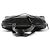 Prada Borsa Tote Sport B9423 Grey Black in lana e pelle - vista 4